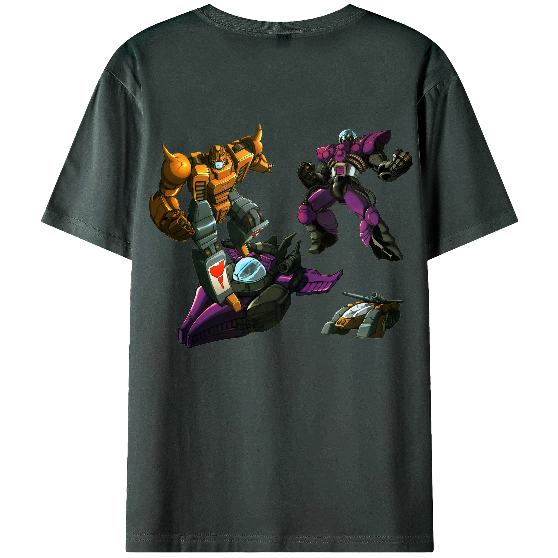（画像用）  綿100％ メンズ半袖Tシャツ（バックプリント） 通気性